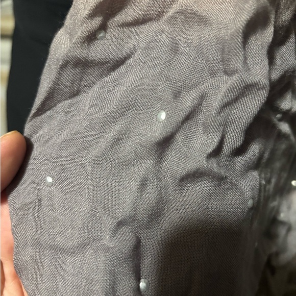 🛍Bundle sale🛍Kardashian Kollection Peach and Gray Ombre Scarf NWT - Picture 6 of 10